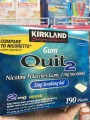 Kẹo Cai Thuốc Lá Kirkland Gum Quit