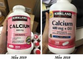 Viên Uống Bổ Sung Calcium + D3 Của Kirkland