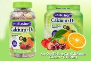 Kẹo Dẻo Vitafusion Calcium 500mg D3 1000IU Cho Người Lớn