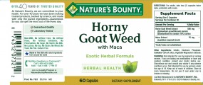 Viên Uống Tăng Cường Sinh Lý Nam Nature's Bounty Horny Goat Weed