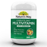 Vitamin tổng hợp & tảo biển Nature’s Way Multivitamin Spirulina