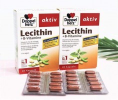 Tinh Chất Mầm Đậu Nành Doppelherz Lecithin + Vitamin B
