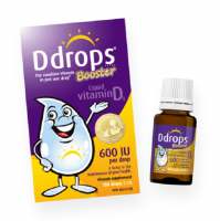Vitamin D3 Ddrops Booster 600iu Của Mỹ Cho Xương Chắc Khỏe
