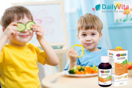 Pediakid 22 Vitamin dùng cho trẻ mấy tháng tuổi? Liều dùng thế nào?