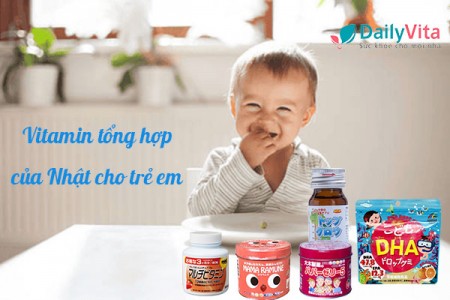 TOP 5 Vitamin tổng hợp của Nhật cho trẻ em tốt nhất hiện nay