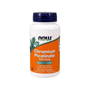 Viên uống Now Chromium Picolinate 200mcg