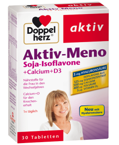 Aktiv-Meno Soja-Isoflavone + Calcium + D3 cân bằng nội tiết tố nữ