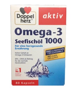 Dầu cá Omega 3 Doppelherz Seefischol của Đức