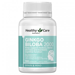 Viên uống Ginkgo Biloba Healthy Care 2000mg của Úc