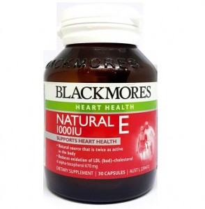 Viên Uống Blackmores Natural Vitamin E 1000IU Của Úc