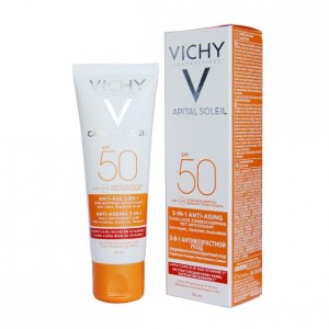 Kem Chống Nắng Hỗ Trợ Bảo Vệ Da Và Ngăn Dấu Hiệu Tuổi Tác Vichy 50ml