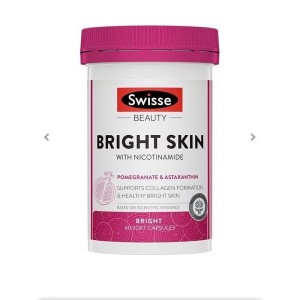 Viên Uống Hỗ Trợ Trắng Da Swisse Beauty Bright Skin Của Úc