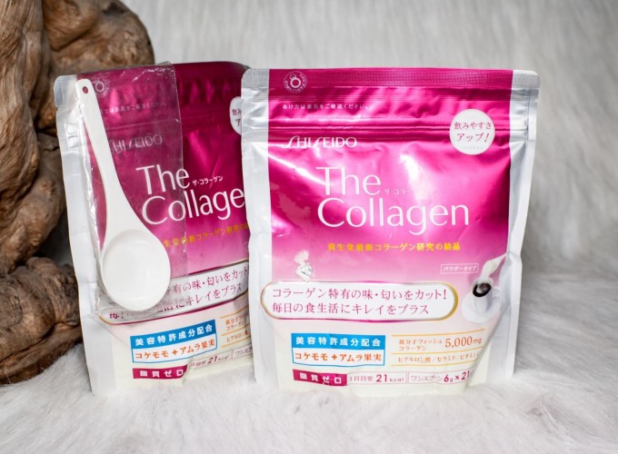 Collagen Shiseido dạng bột Review phản hồi từ người dùng 