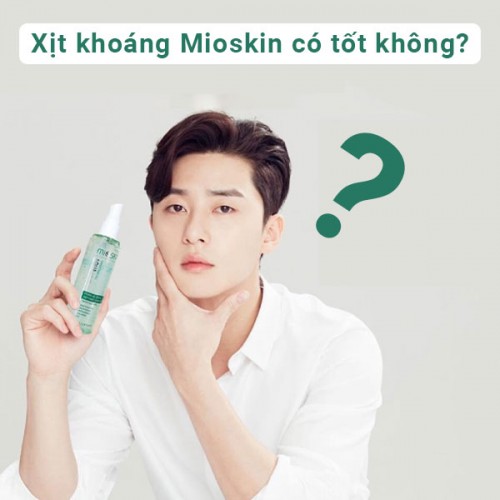 Đánh giá xịt khoáng Mioskin có tốt không