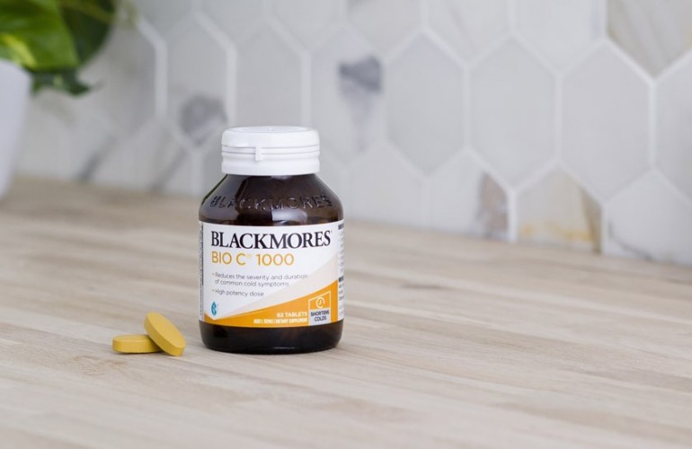 Viên nhai bổ sung Vitamin C Blackmores Bio C 500mg của Úc