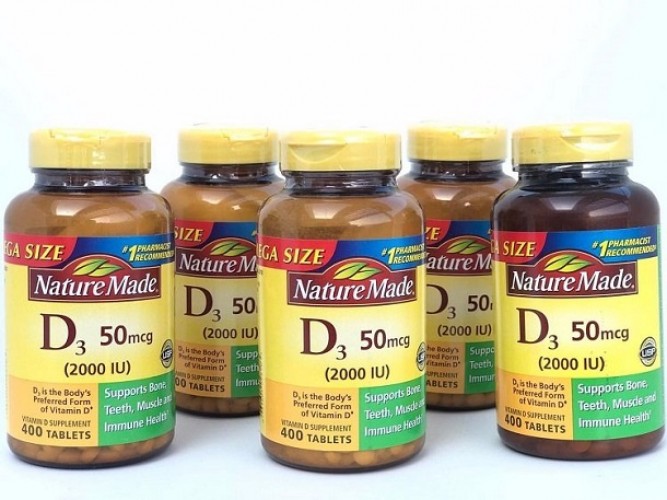 Viên uống bổ sung Vitamin D3 Nature Made có tốt không?