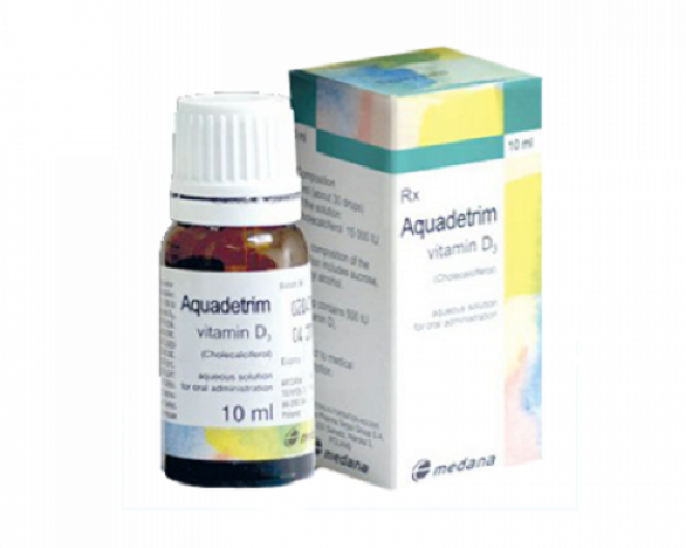 Hướng dẫn cách dùng Aquadetrim Vitamin D3 cho trẻ sơ sinh