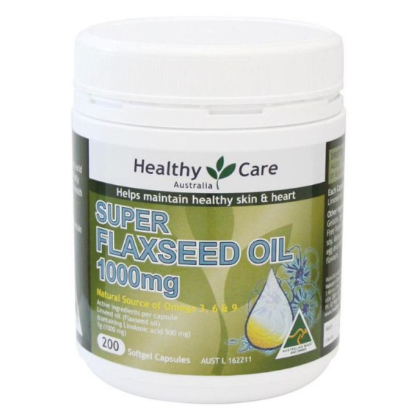 Dầu Hạt Lanh Healthy Care Super Flaxseed Oil