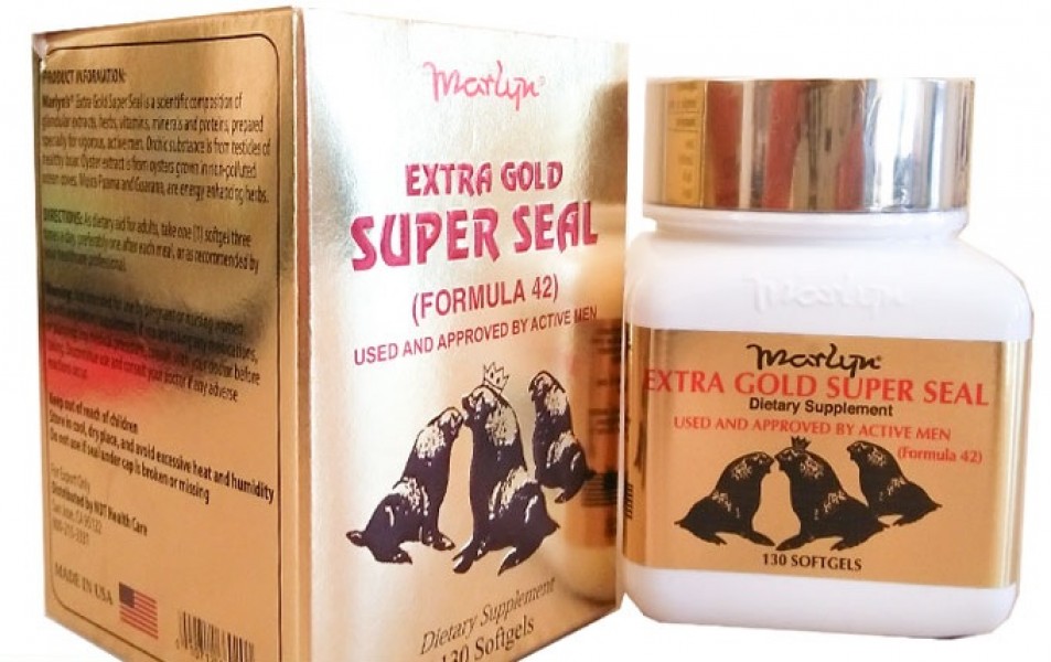 Viên Uống Hải Cẩu Hoàn Marlyn Extra Gold Super Seal