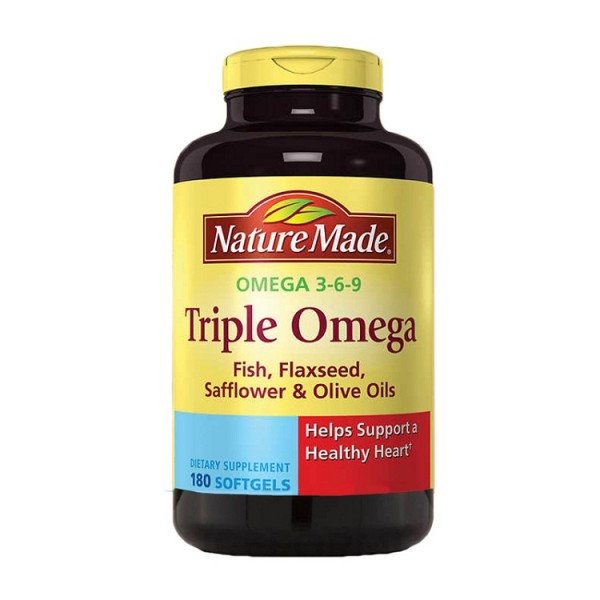 Viên Uống Nature Made Triple Omega 3 6 9 Của Mỹ
