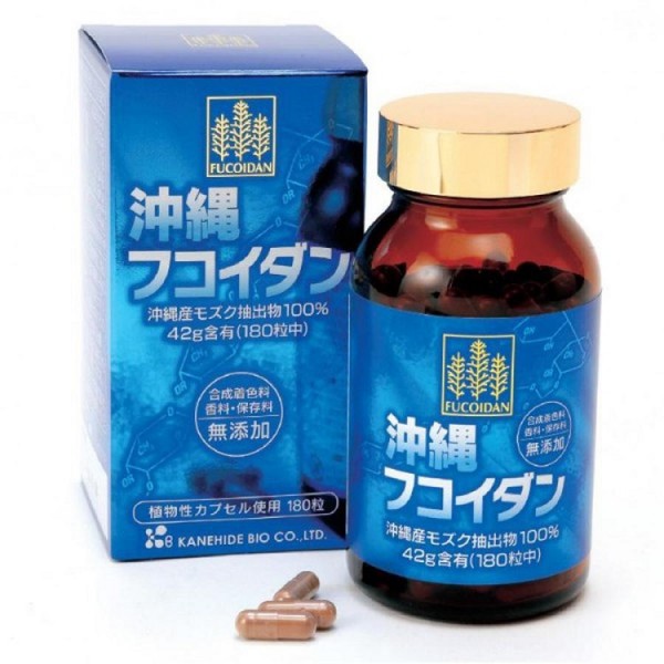 Viên Uống Okinawa Fucoidan Của Nhật 180 Viên
