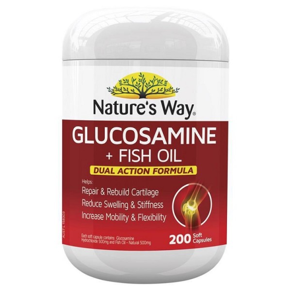 Viên Nature’s Way Glucosamine Fish Oil