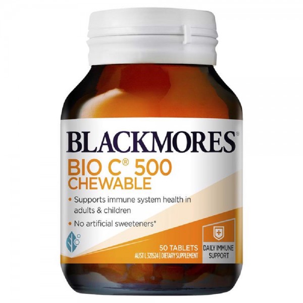 Viên Nhai Bổ Sung Vitamin C Blackmores Essentials Chewable