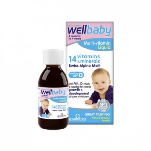 Wellbaby - Vitamin Tổng Hợp Cho Bé Chính Hãng Của Anh