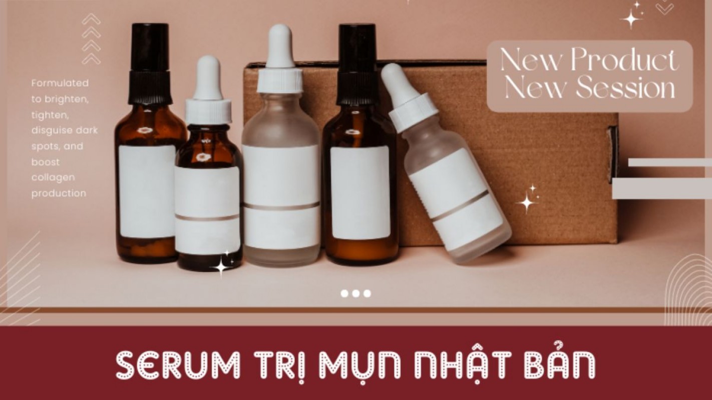 Top 5 Serum Trị Mụn Của Nhật Tốt Nhất Được Đánh Giá Cao Hiện Nay