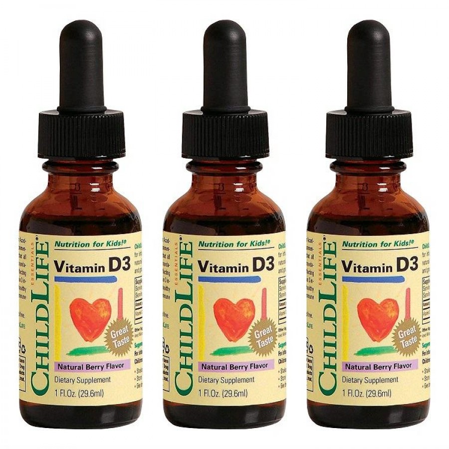 Vitamin D3 Childlife Cho Trẻ Sơ Sinh Chính Hãng Của Mỹ