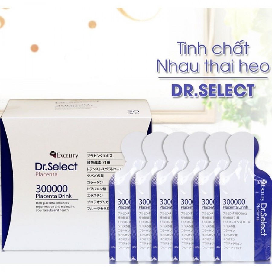 Tinh Chất Nhau Thai Heo Dr Select 30000