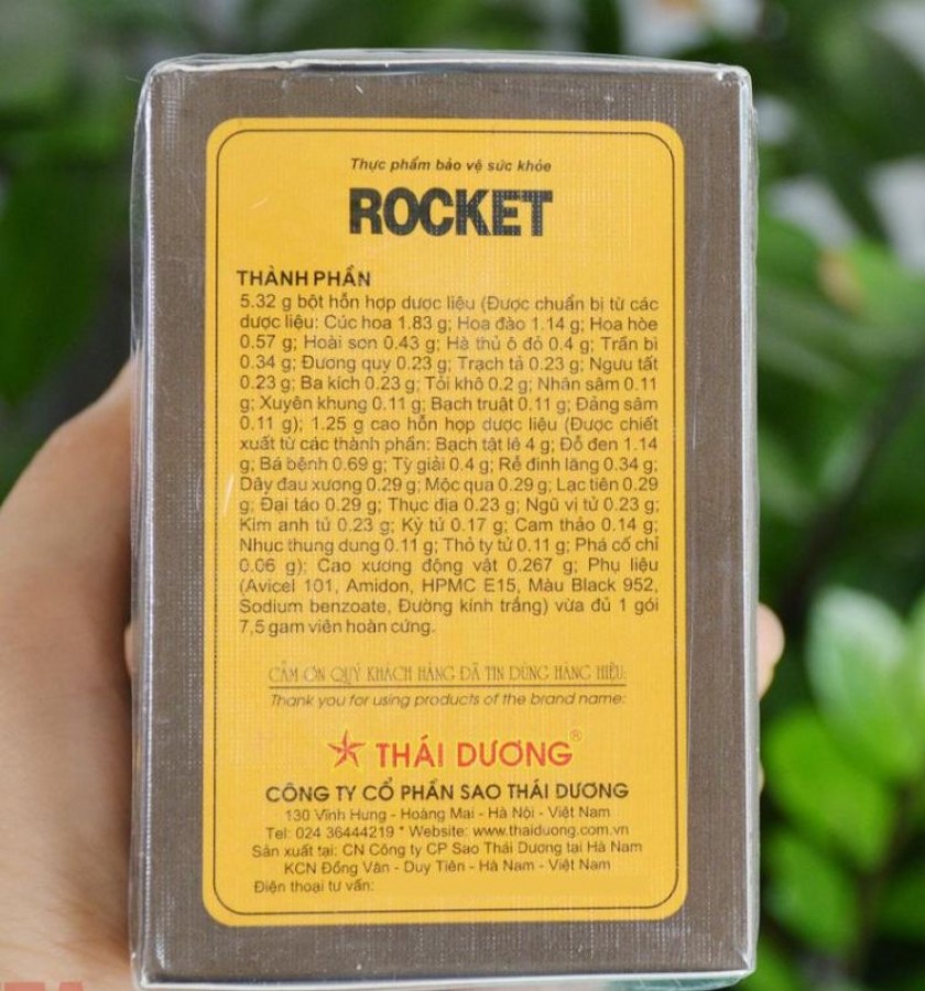 Viên Uống Rocket Cho Nam Giới