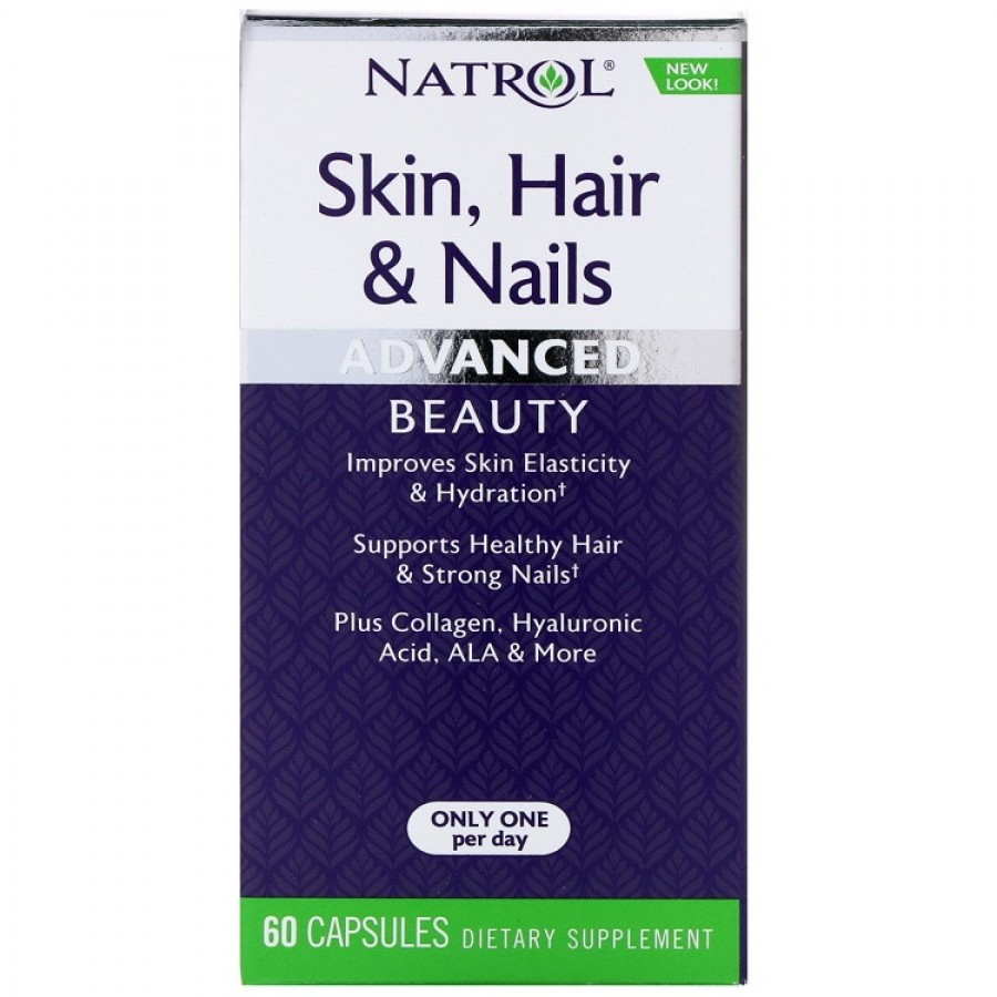 Viên Uống Natrol Skin Hair Nails Của Mỹ