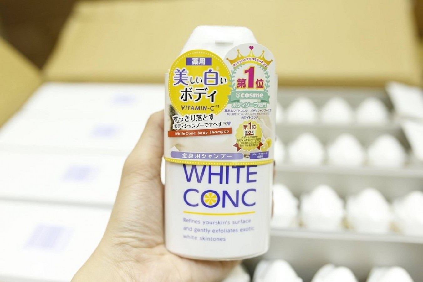 Sữa Tắm Dưỡng Da White Conc
