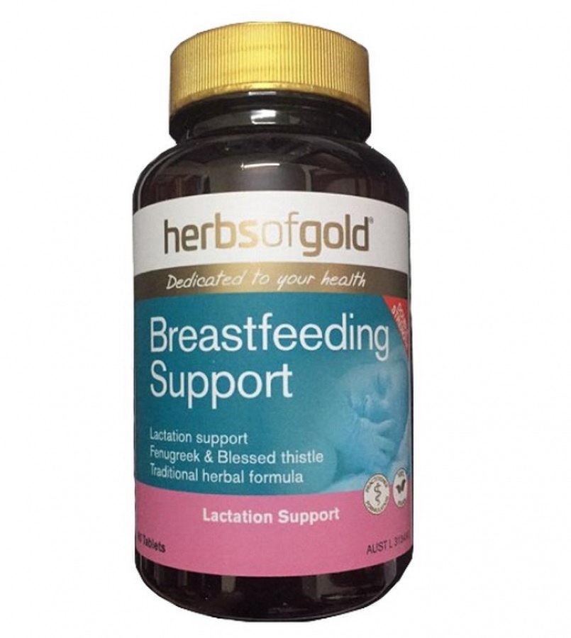 Viên Uống Lợi Sữa Herbs Of Gold Breastfeeding Support