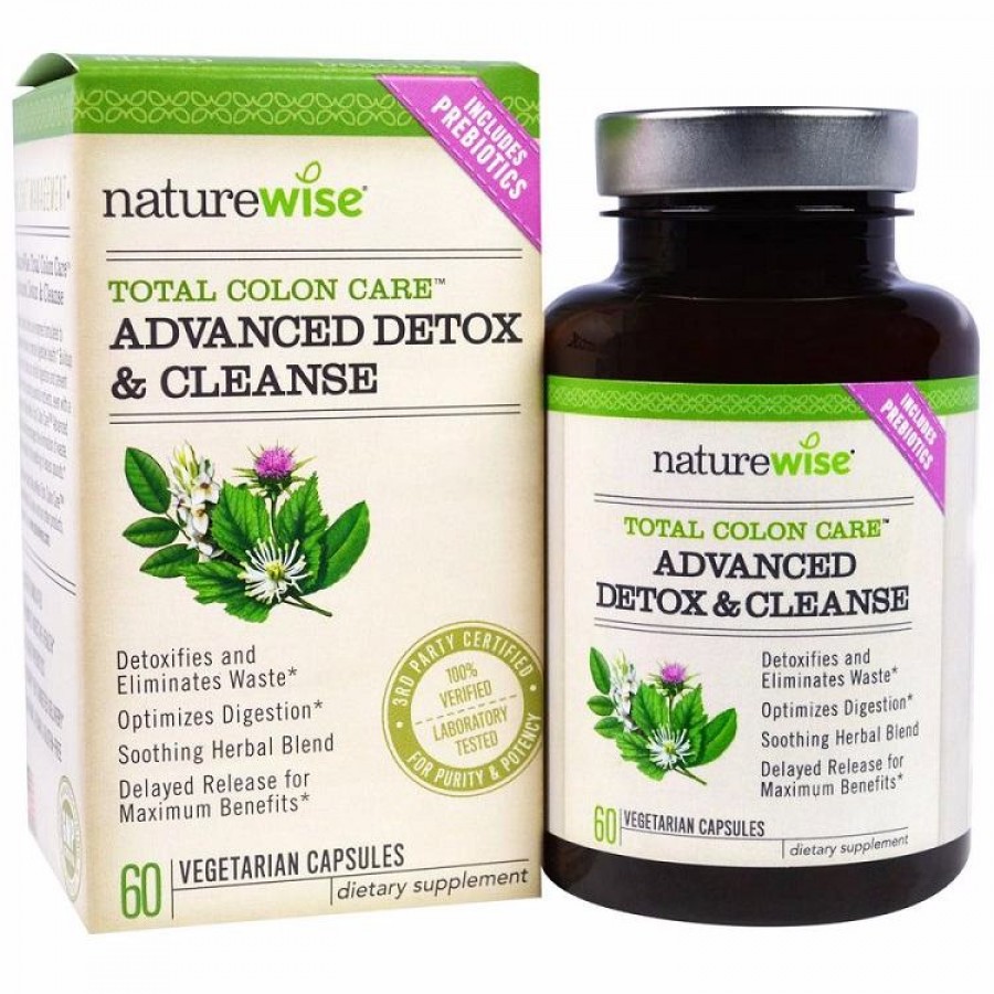 Viên Uống Nature Wise Advanced Detox & Cleanse
