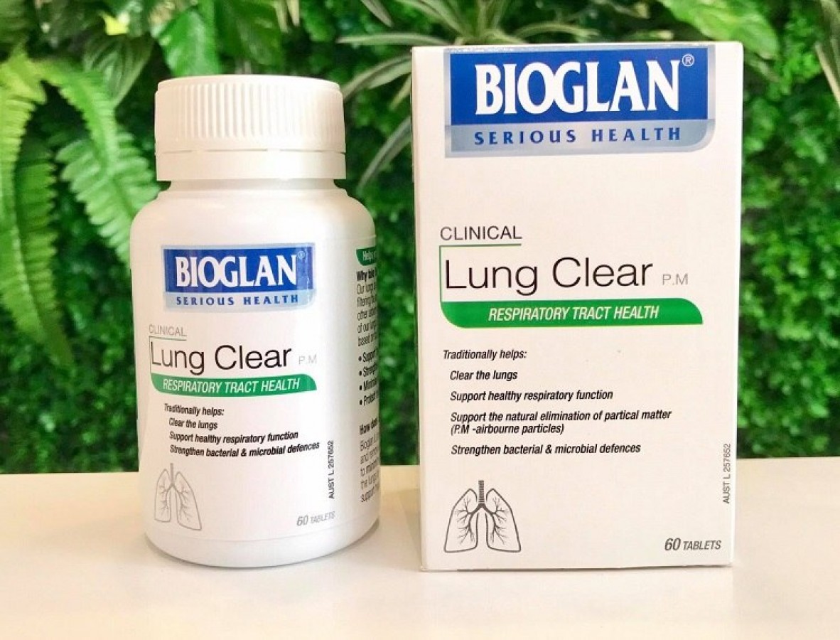 Viên Uống Thanh Lọc Phổi Bioglan Lung Clear