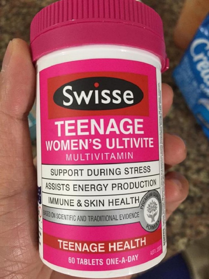 Vitamin Cho Bé Gái Tuổi Dậy Thì Swisse Teenage Women
