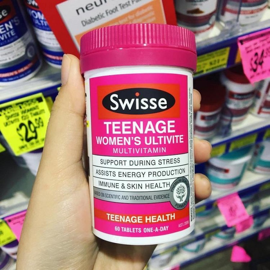 Vitamin Cho Bé Gái Tuổi Dậy Thì Swisse Teenage Women