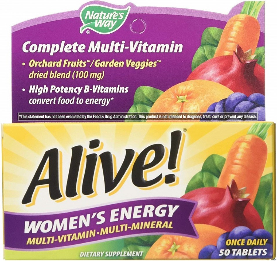 Alive Women's Energy - Vitamin Tổng Hợp Cho Nữ Dưới 50 Tuổi