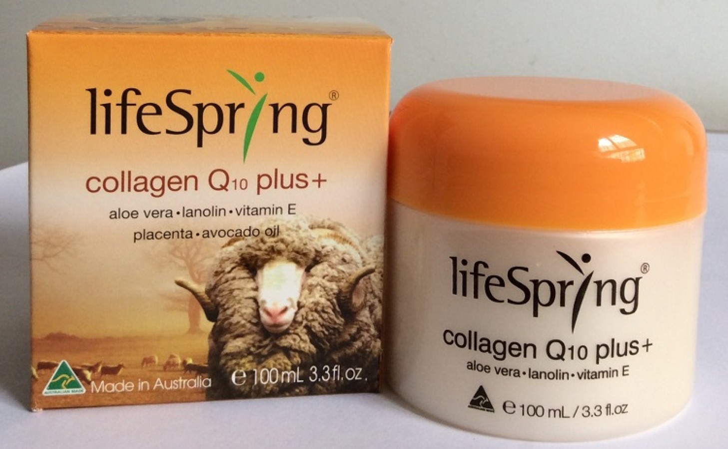 Kem Nhau Thai Cừu Lifespring Collagen Q10 Plus 100ml
