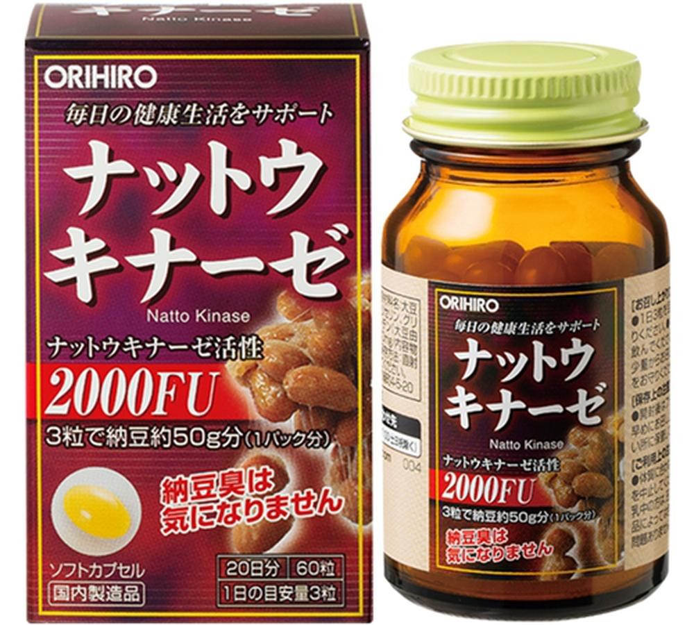Viên Uống Nattokinase 2000FU Orihiro