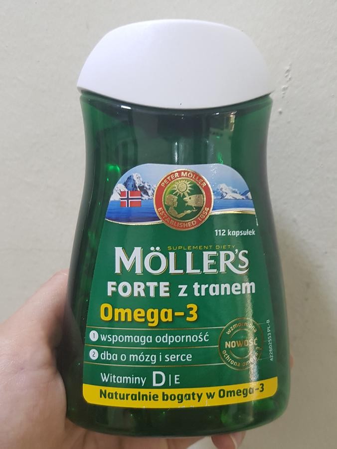 Omega-3 Moller's Dobbel Dạng 112 Viên