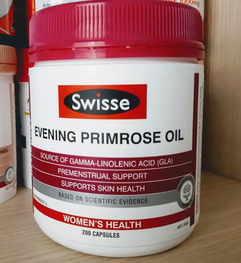 Tinh Dầu Hoa Anh Thảo Swisse Evening Primrose Oil Của Úc