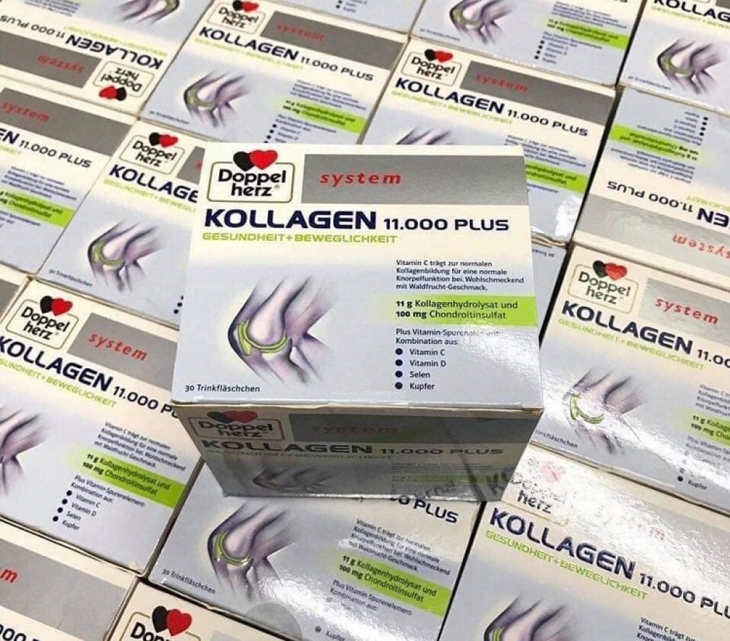 Collagen Thủy Phân Doppelherz Kollagen 11000 Plus