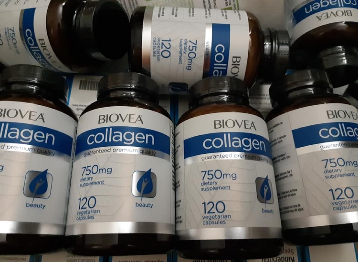 Viên Uống Đẹp Da Collagen Biovea 750mg Hộp 120 Viên