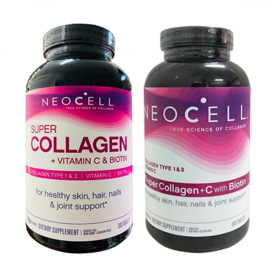 Neocell Super Collagen +C Type 1&3 360 Viên (Mỹ)