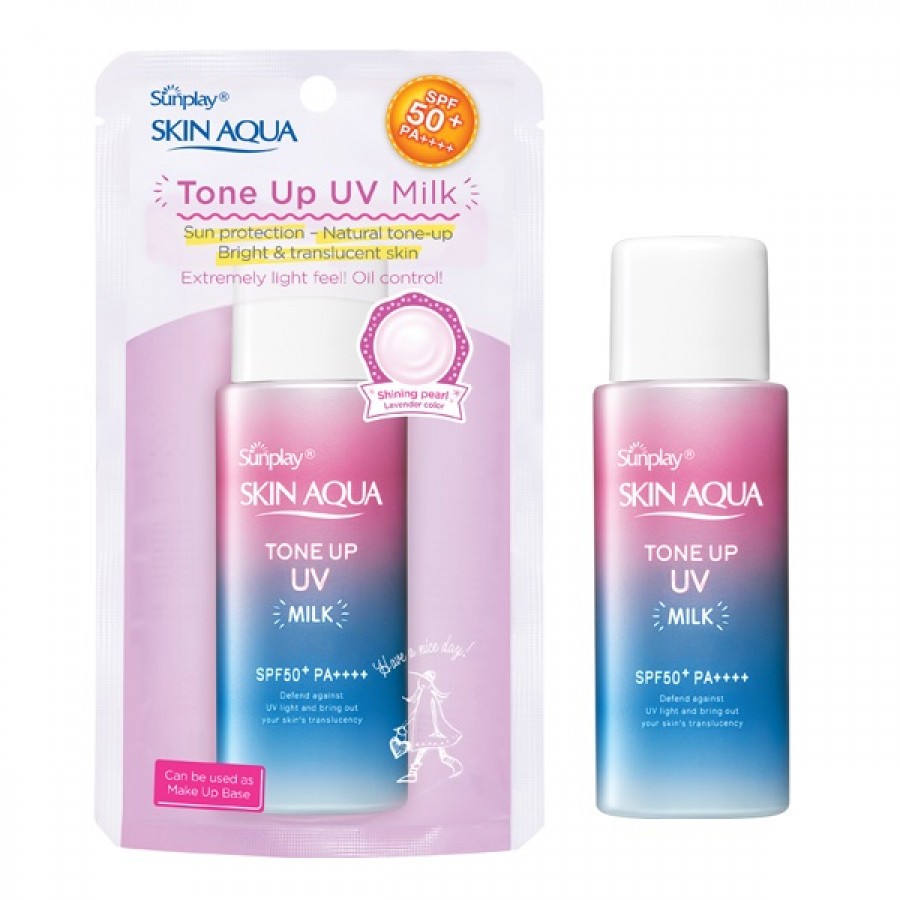 Kem Chống Nắng Sunplay Skin Aqua Tone Up UV Milk