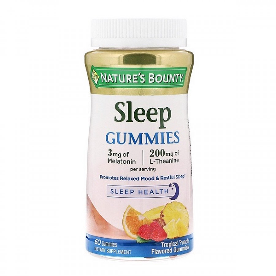 Kẹo Dẻo Hỗ Trợ Ngủ Ngon Nature’s Bounty Sleep Gummies