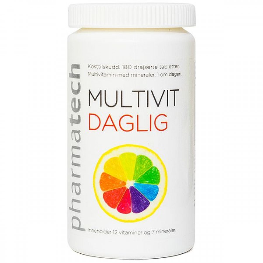 Viên Uống Bổ Sung Vitamin Multivit Daglig Pharmatech 180 Viên
